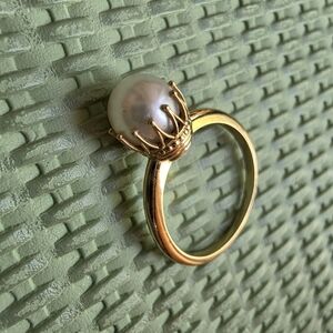 Pearl 10k Yellow Gold Ring